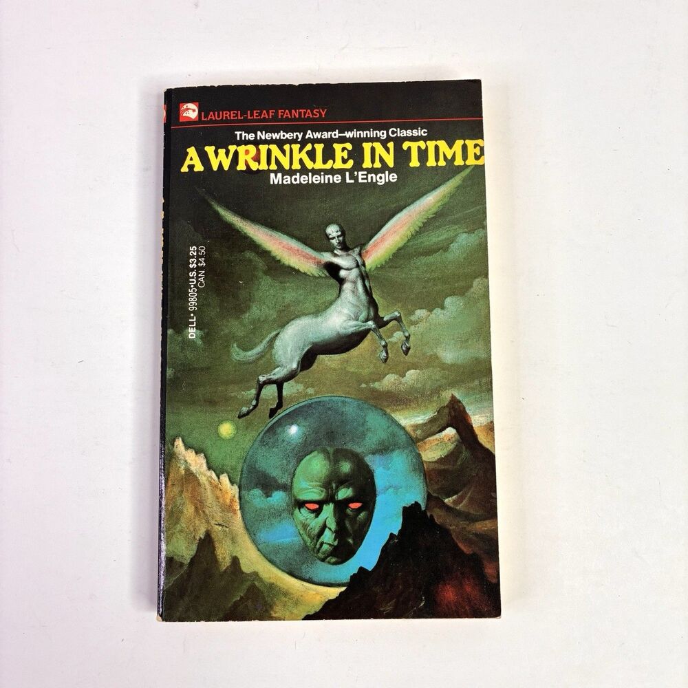 1976 A Wrinkle in Time Madeleine L'Engle Vintage Dell Paperback STRANGER THINGS